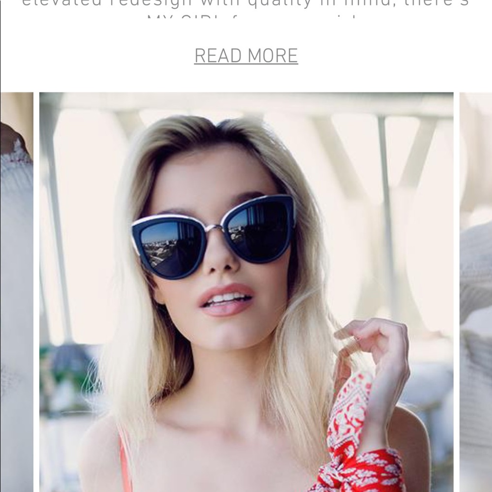 New QUAY Australia Sunglasses My Girl